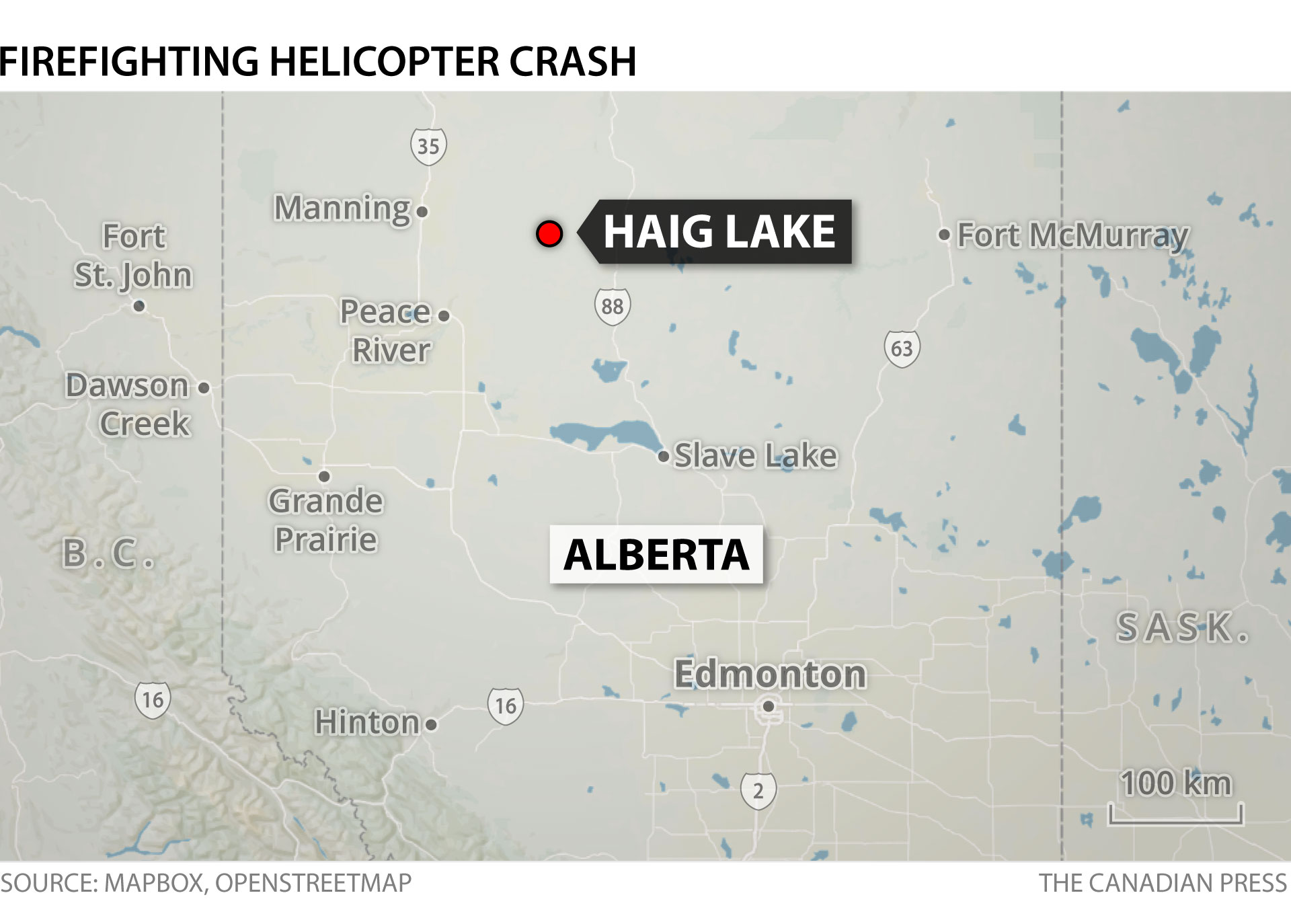 Alberta helicopter crash