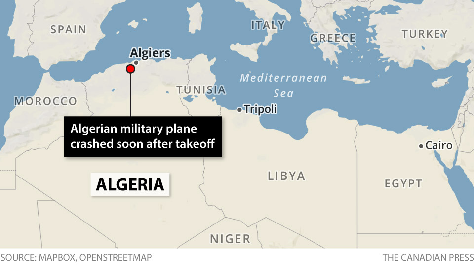 ALGERIA PLANE CRASH
