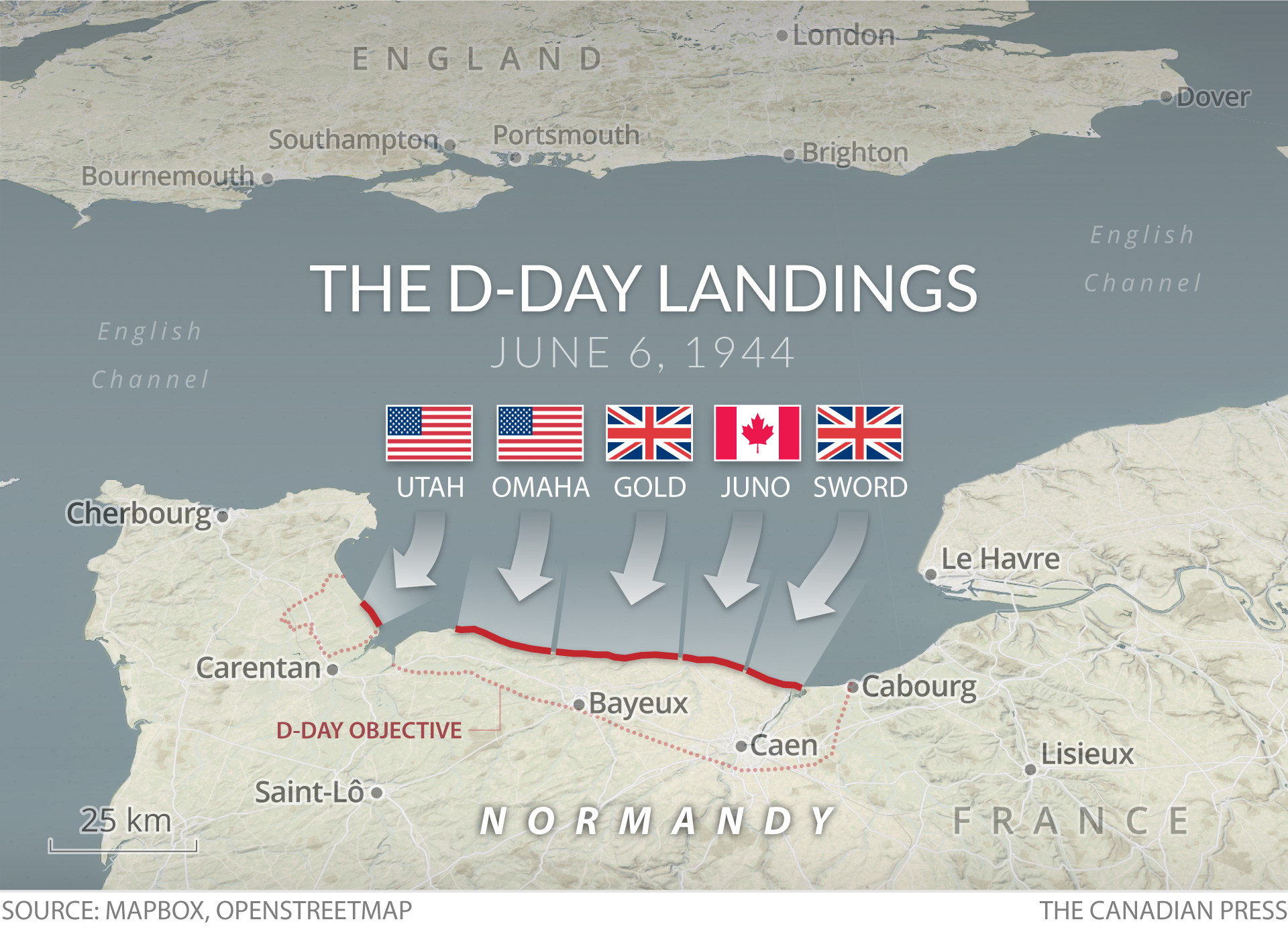 THE D-DAY LANDINGS