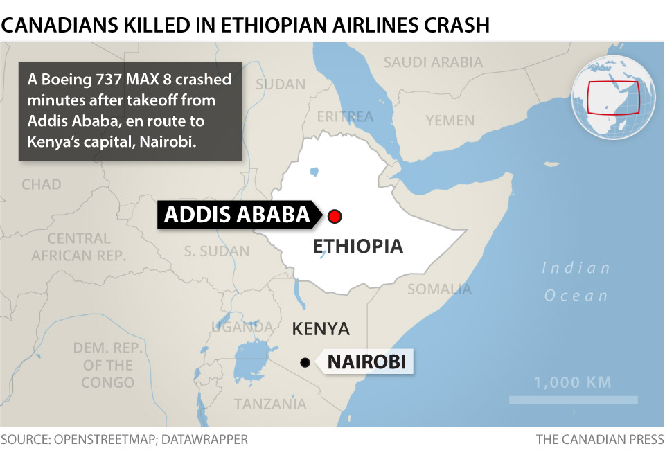 ETHIOPIA PLANE CRASH